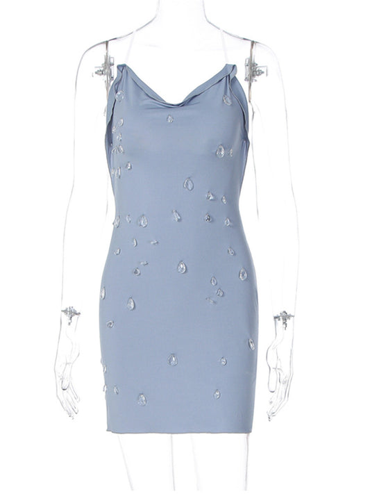 Joskaa Backless Sleeveless Bodycon Mini Dress - mini dress image 2