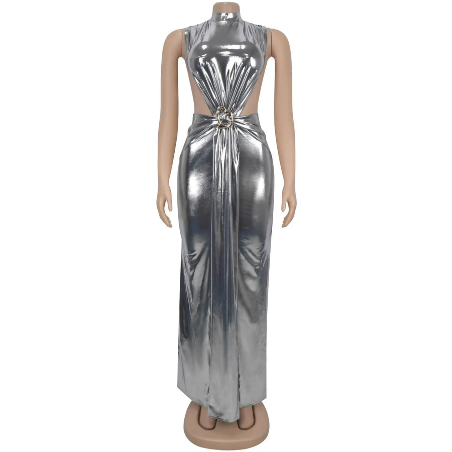 Wholesale Women's Ruched Sleeveless Bodycon Dress