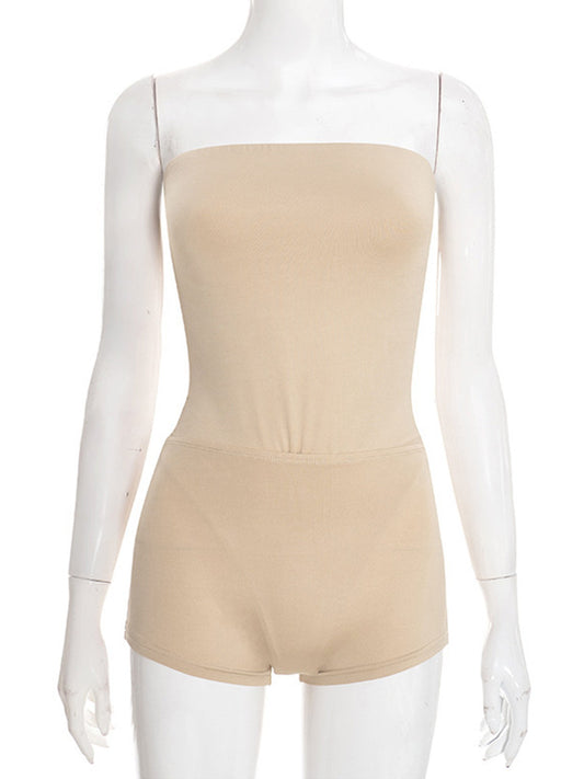Joskaa Strapless Sleeveless Two Piece Set - two piece set image 2