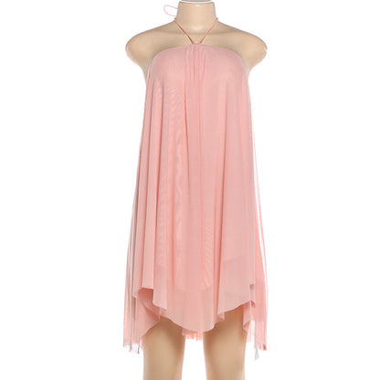 Joskaa Backless Halter Strapless Mini Dress - mini dress image 6