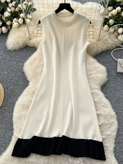 Joskaa Ribbed Knit Sleeveless Bodycon Dress - bodycon dress image 4