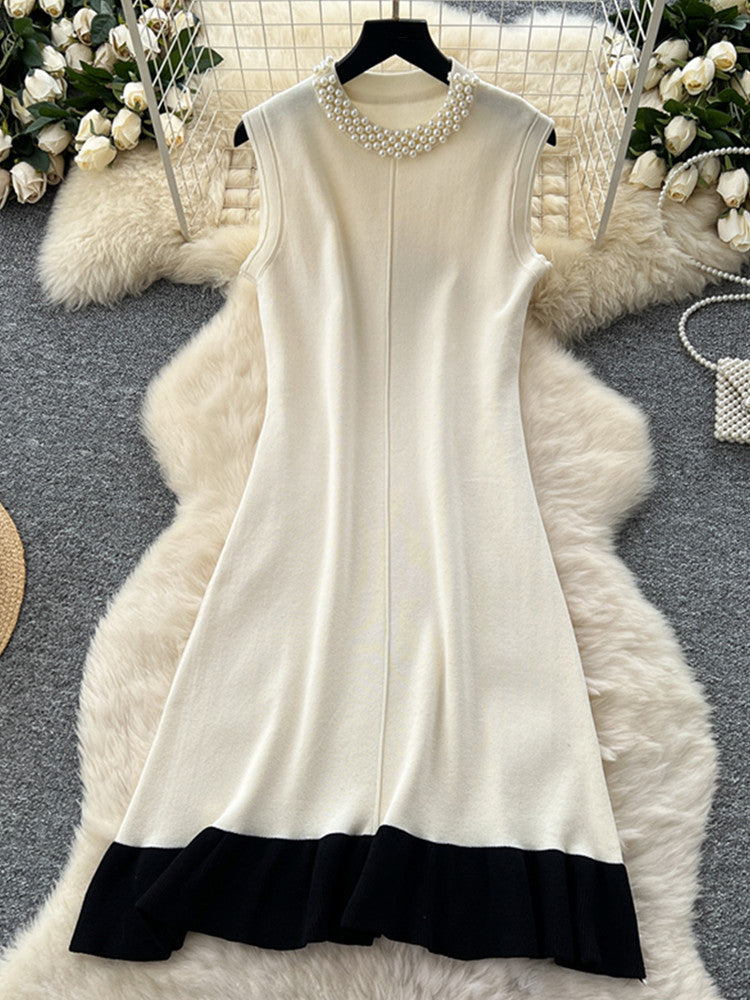 Joskaa Ribbed Knit Sleeveless Bodycon Dress - bodycon dress image 4