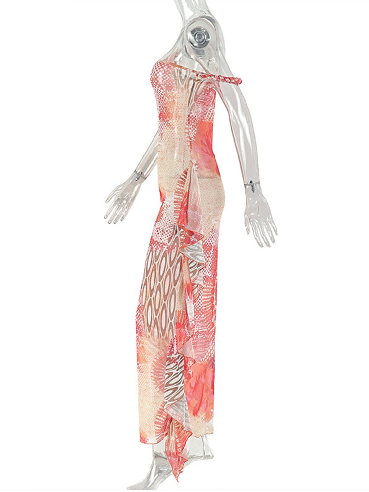 Joskaa Sleeveless Bodycon Maxi Dress - maxi dress image 3