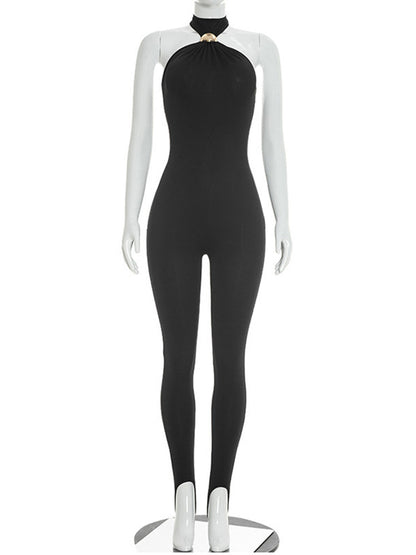 Joskaa Backless Sleeveless Bodycon Romper - romper image 2
