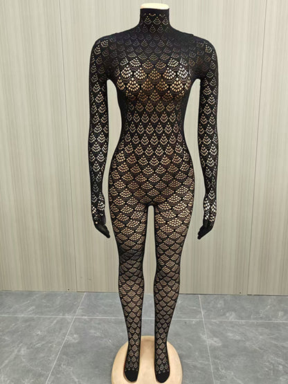 Joskaa Mesh Women's Fashion Shell Stitch Crochet - women's fashion image 3
