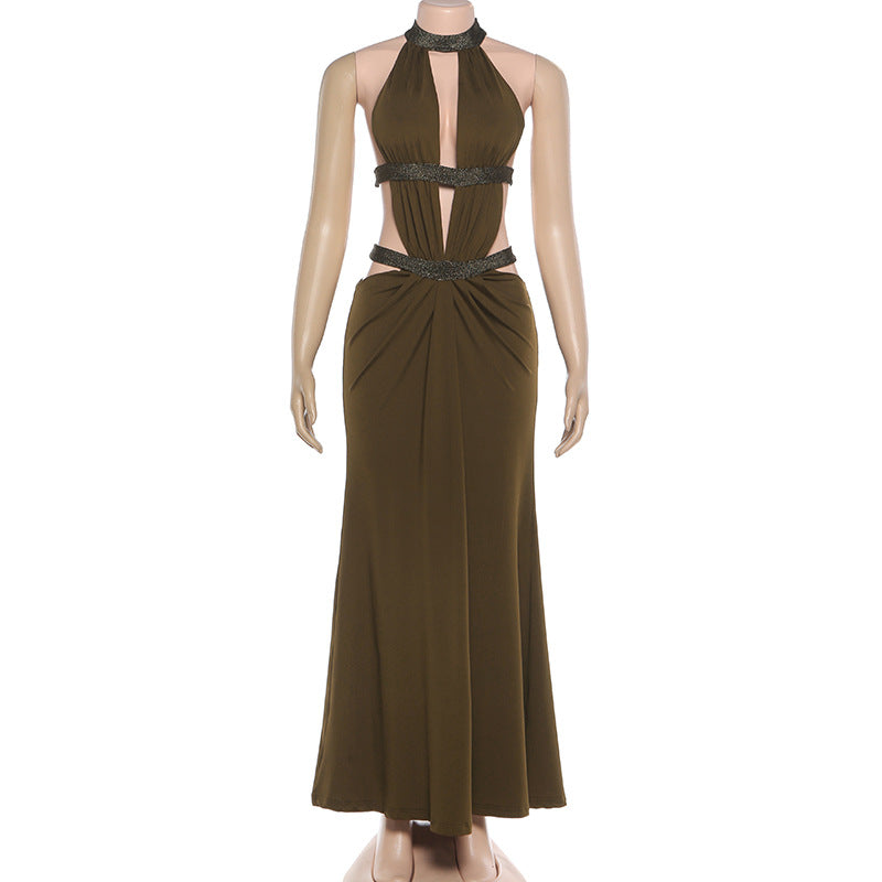 Joskaa Cutout Backless Bodycon Maxi Dress - maxi dress image 5
