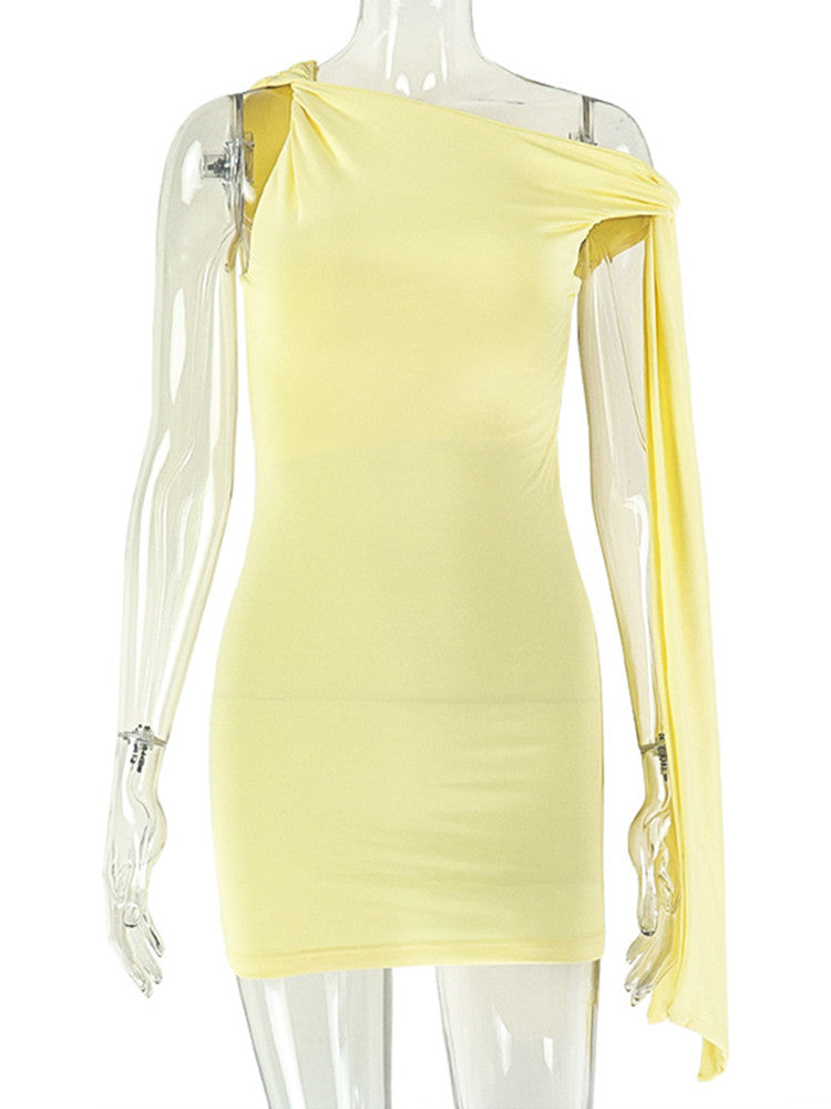 Joskaa Ruched Sleeveless Bodycon Mini Dress - mini dress image 2