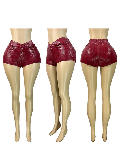 Joskaa Bodycon Pants Elastic Metallic Gold - pants image 4