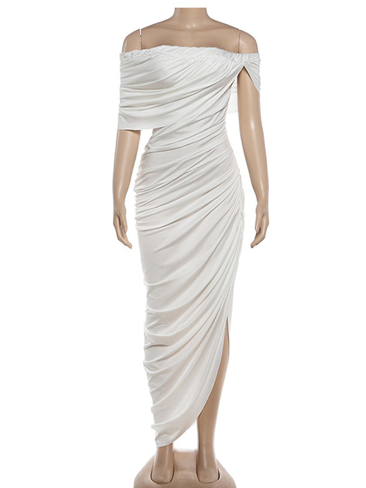 Joskaa Ruched Backless Bodycon Dress - bodycon dress image 2