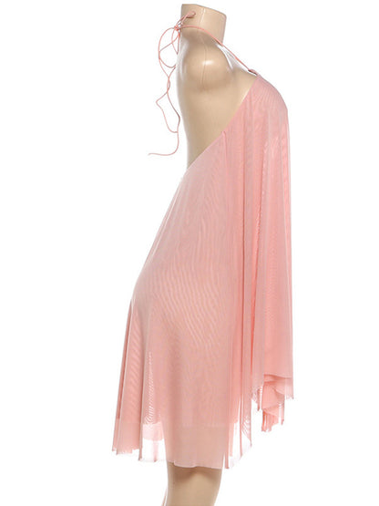 Joskaa Backless Halter Strapless Mini Dress - mini dress image 3
