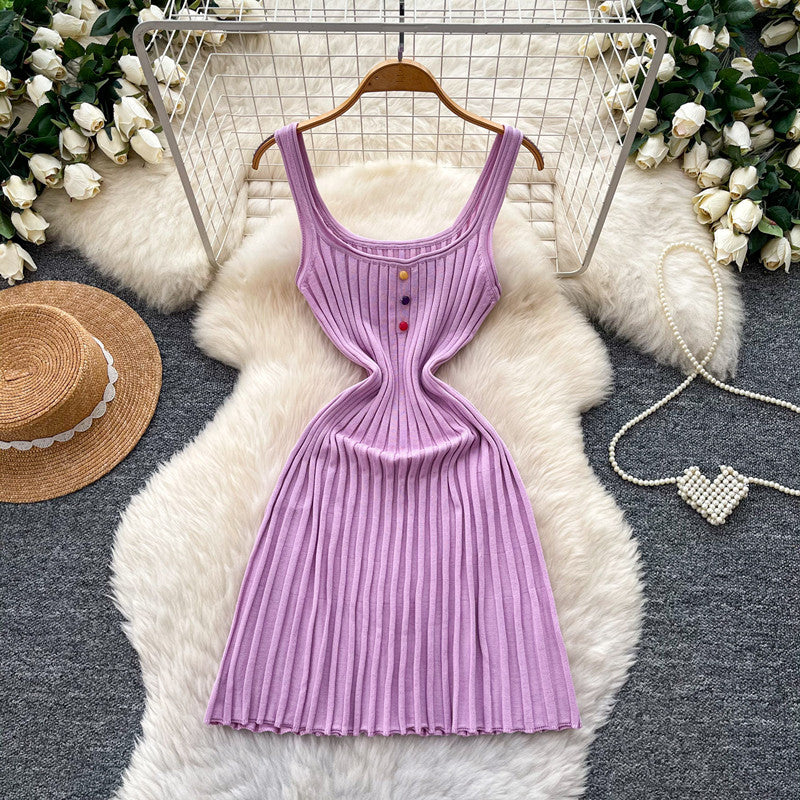 Joskaa Ribbed Knit Bodycon Mini Dress - mini dress image 6
