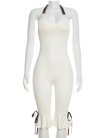 Joskaa Backless Halter Bodycon Romper - romper image 2