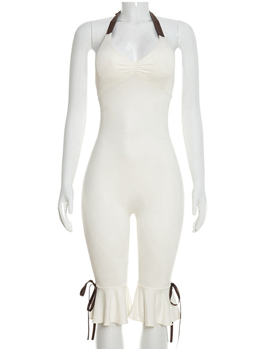 Joskaa Backless Halter Bodycon Romper - romper image 2