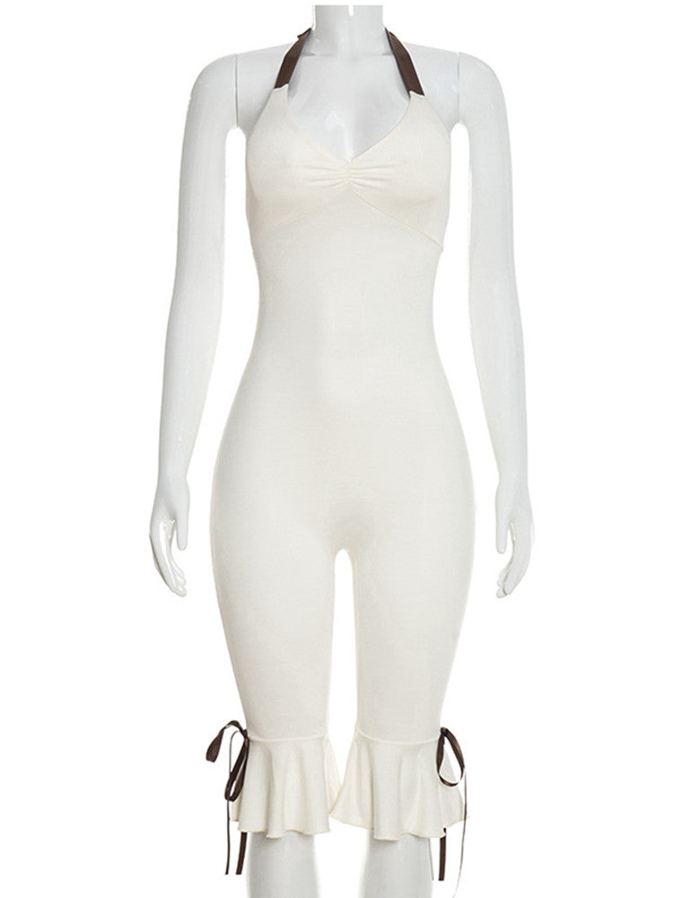 Joskaa Backless Halter Bodycon Romper - romper image 2