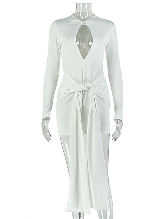 Joskaa Long Sleeve Bodycon Mini Dress - mini dress image 2