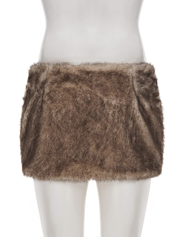Joskaa Zip Up Bodycon Pleated Mini Skirt - skirt image 5