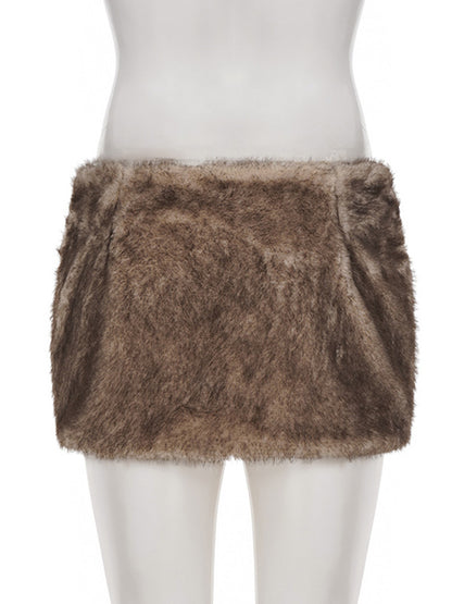Joskaa Zip Up Bodycon Pleated Mini Skirt - skirt image 5