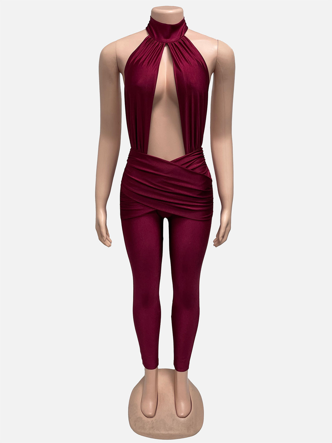 Joskaa Cutout Backless Sleeveless Jumpsuit - jumpsuit image 5