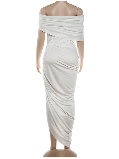 Joskaa Ruched Backless Bodycon Dress - bodycon dress image 4