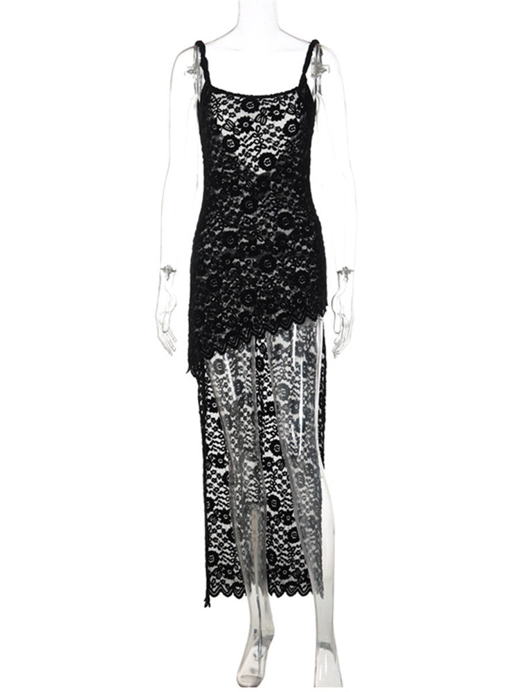 Joskaa Lace Backless Sleeveless Bodycon Dress - bodycon dress image 2