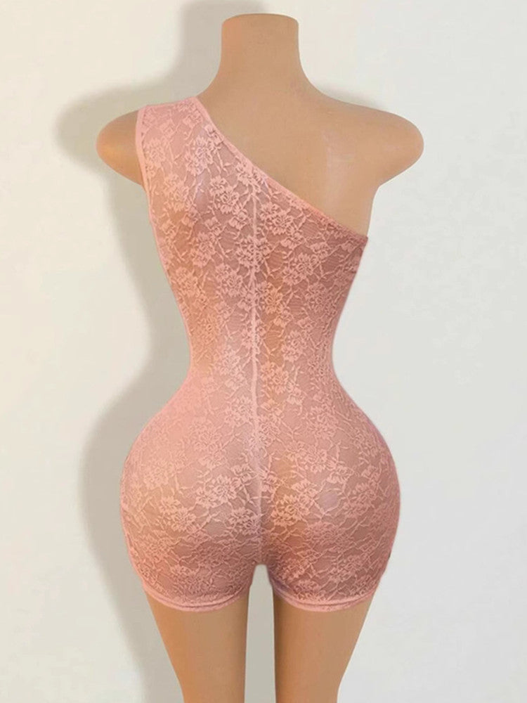 Joskaa Lace Sleeveless Bodycon Romper - romper image 4