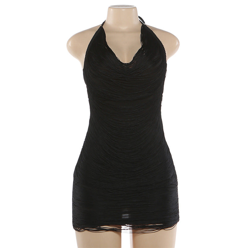 Joskaa Backless Halter Bodycon Mini Dress - mini dress image 6