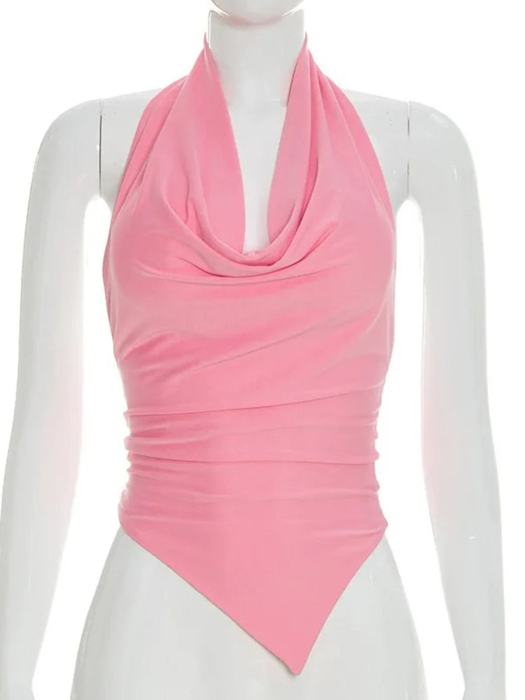 Joskaa Backless Halter Sleeveless Crop Top - top image 3