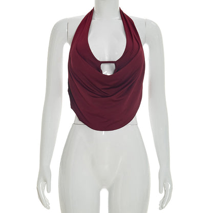 Joskaa Backless Halter Sleeveless Crop Top - top image 6