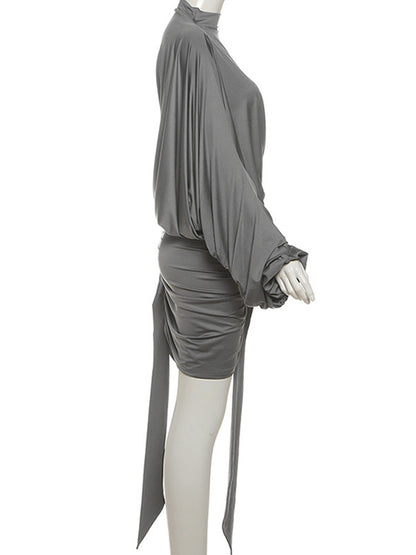 Joskaa Ruched Bodycon Two Piece Set - two piece set image 3