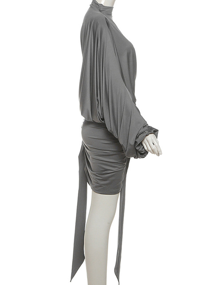 Joskaa Ruched Bodycon Two Piece Set - two piece set image 3