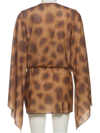 Joskaa Long Sleeve Bodycon Mini Dress - mini dress image 4