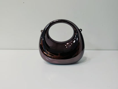 Women's Crescent Acrylic Mini Chain Bag - Detail View 9