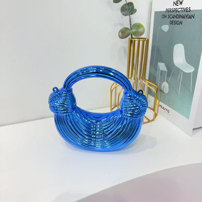 Women's Novelty Noodle Acrylic Handbag - Detail View 4