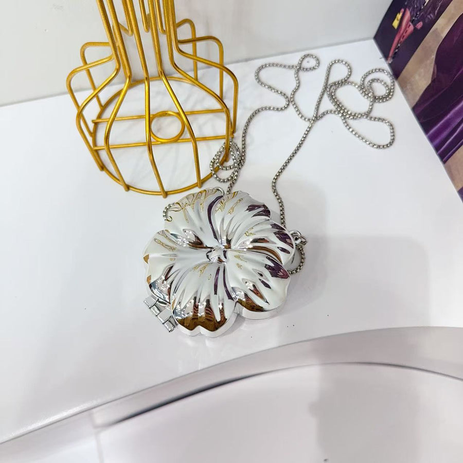 Women's Rhinestone Butterfly Acrylic Mini Handbag - Detail View 6
