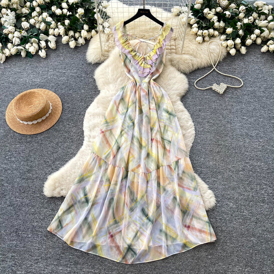 Wholesale Women's Slim Fit Dress for Boutiques As Shown - Women's Wholesale Fashion - Model View