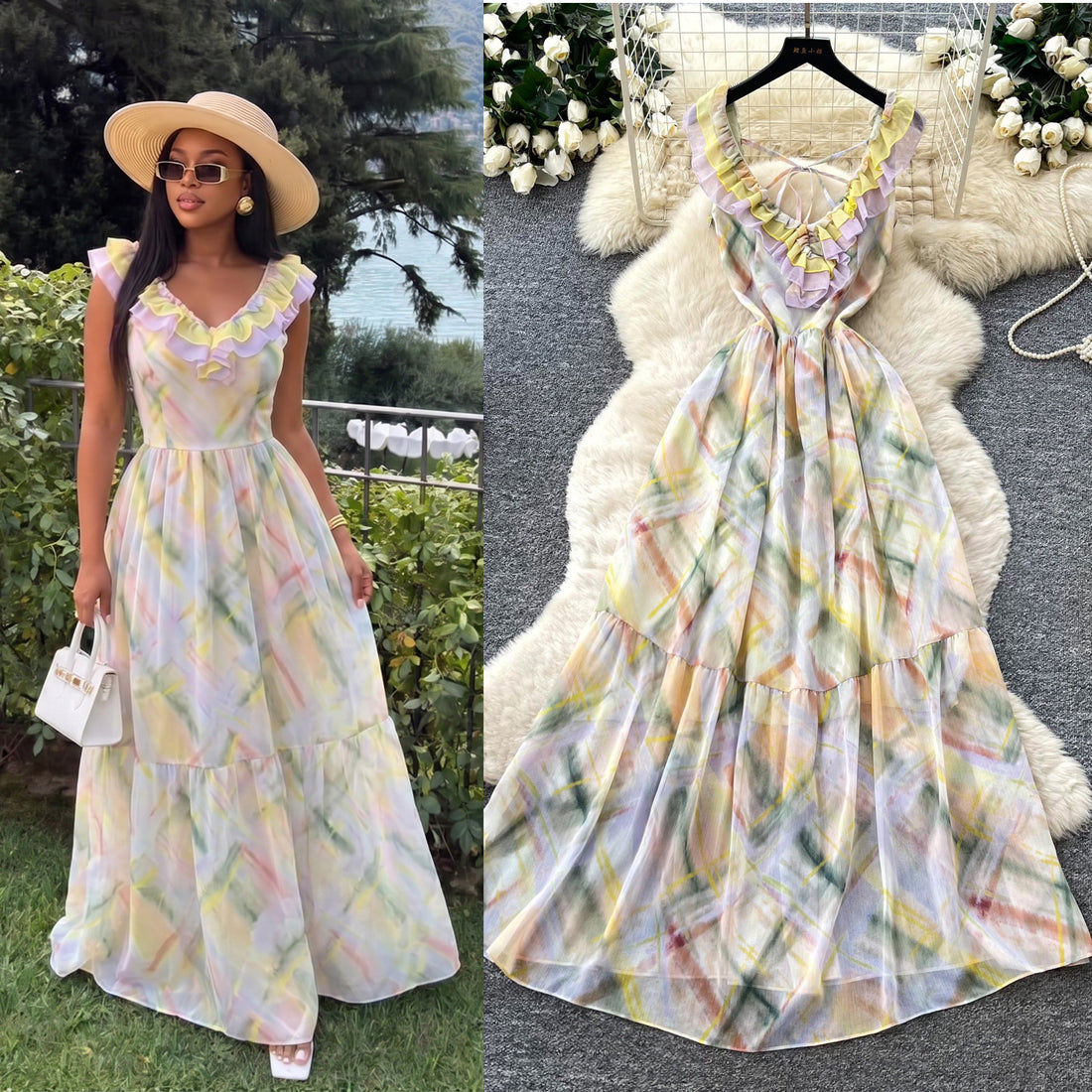 Wholesale Women's Slim Fit Dress for Boutiques - Women's Wholesale Fashion - Front View