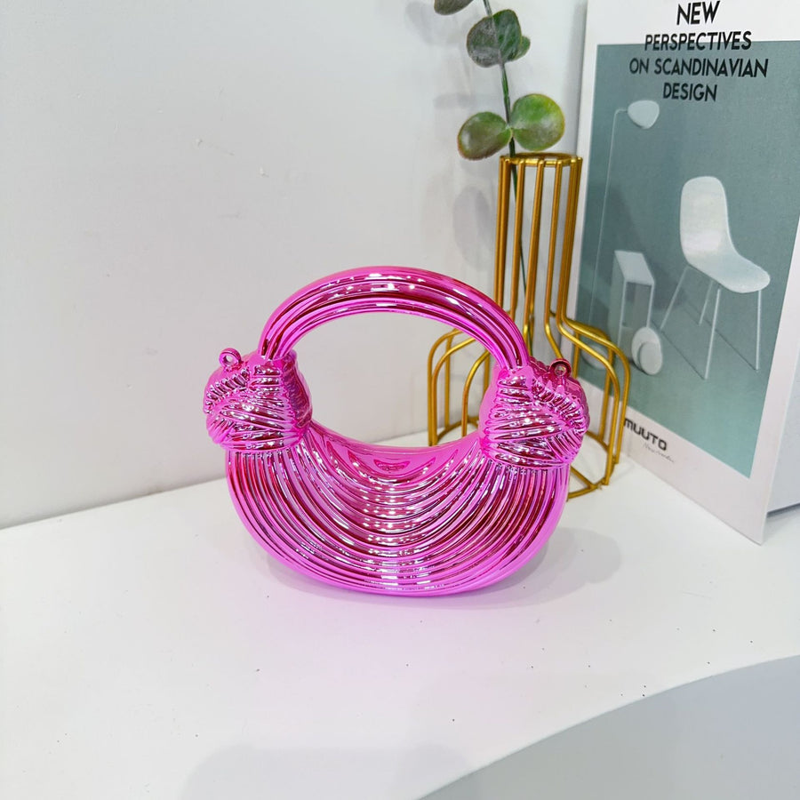 Women's Novelty Noodle Acrylic Handbag - Detail View 3