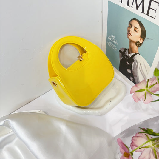 Women's Jelly PVC Mini Handbag - Detail View 1
