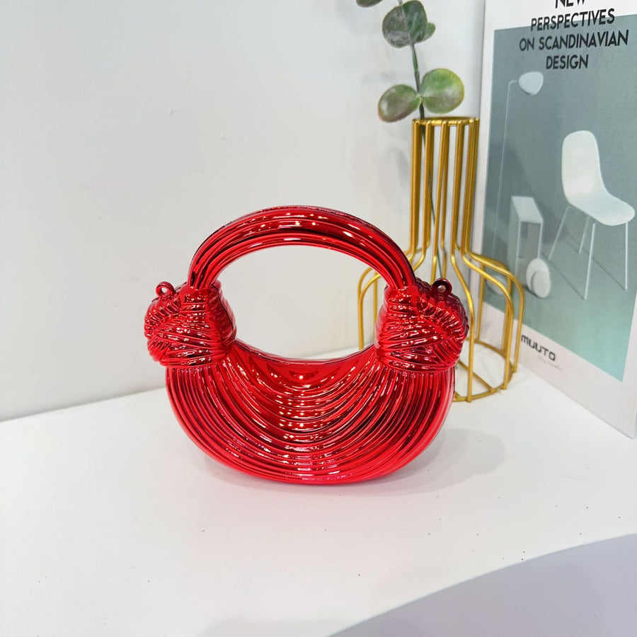 Women's Novelty Noodle Acrylic Handbag - Detail View 5