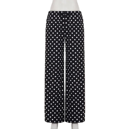 Wholesale Women's Polka Dot Beach Vacation Pants