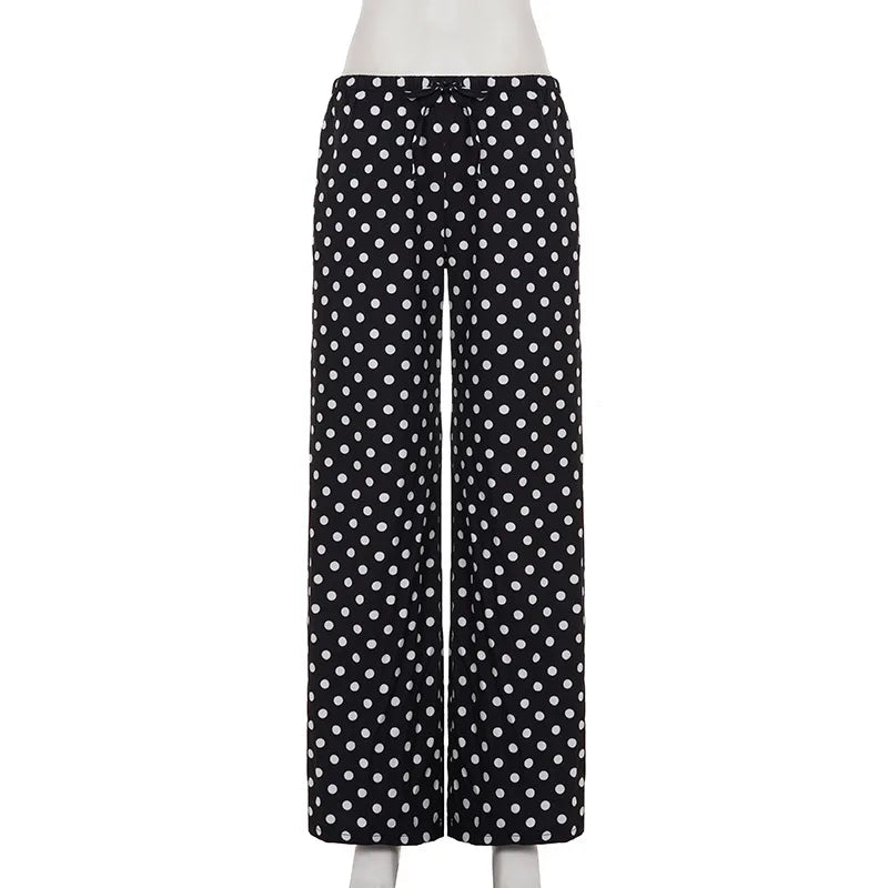 Wholesale Women's Polka Dot Beach Vacation Pants