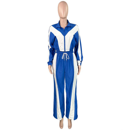 Women's Long Sleeve Crop Flare Two Piece Set