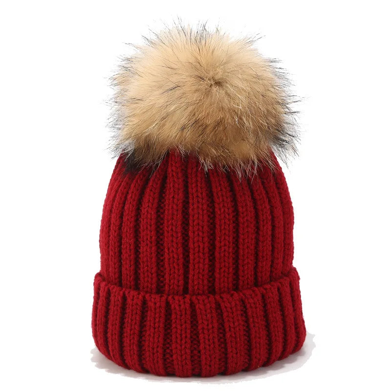 Wholesale Women's Ribbed Knit Beanie Hat