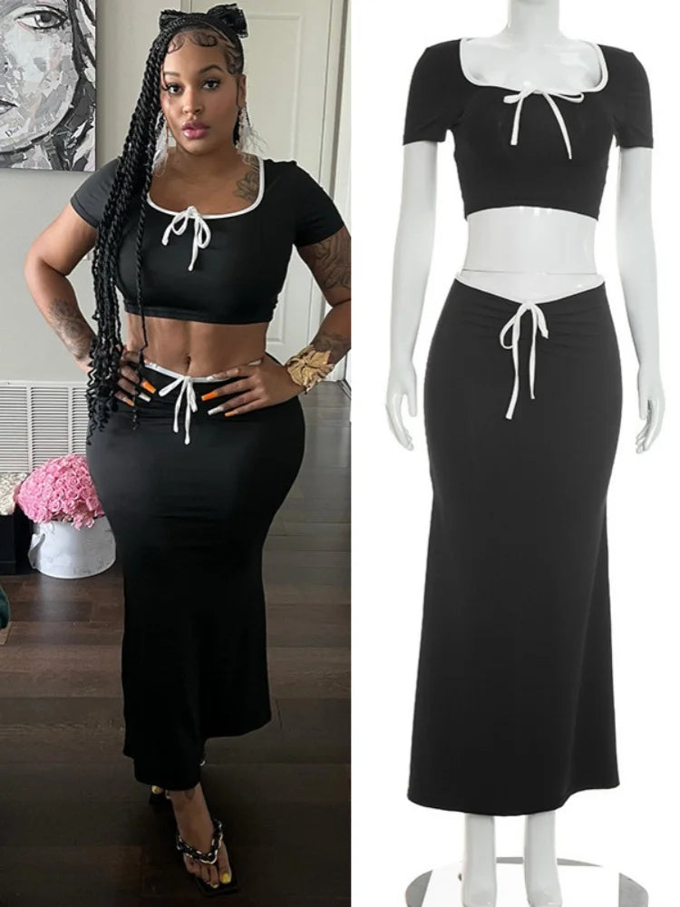 Women's Ruched Two Piece Set - Additional View 8