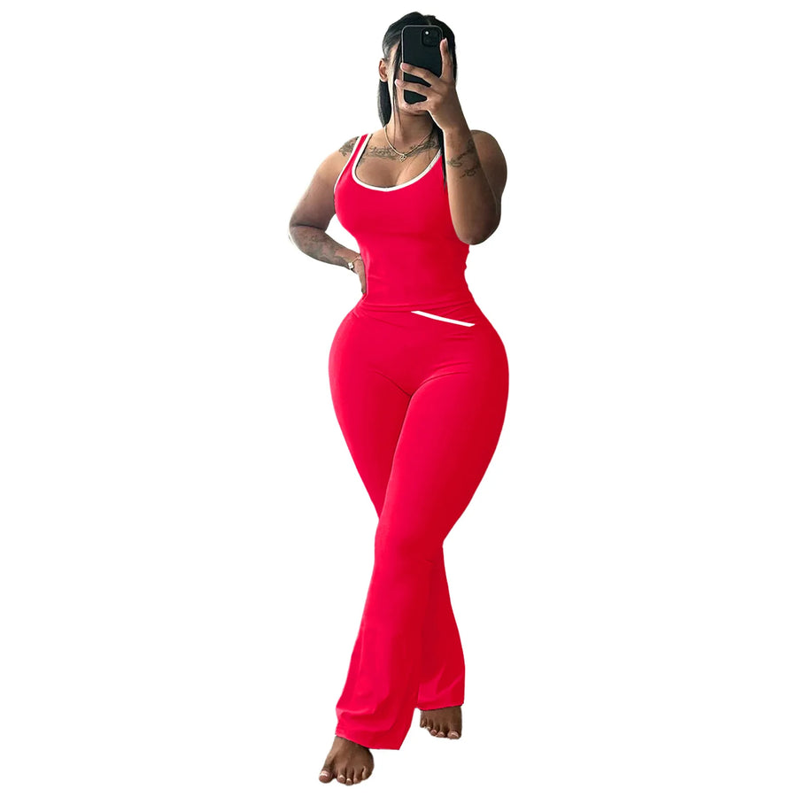 Women's Wide Leg Two Piece Set - Additional View 12