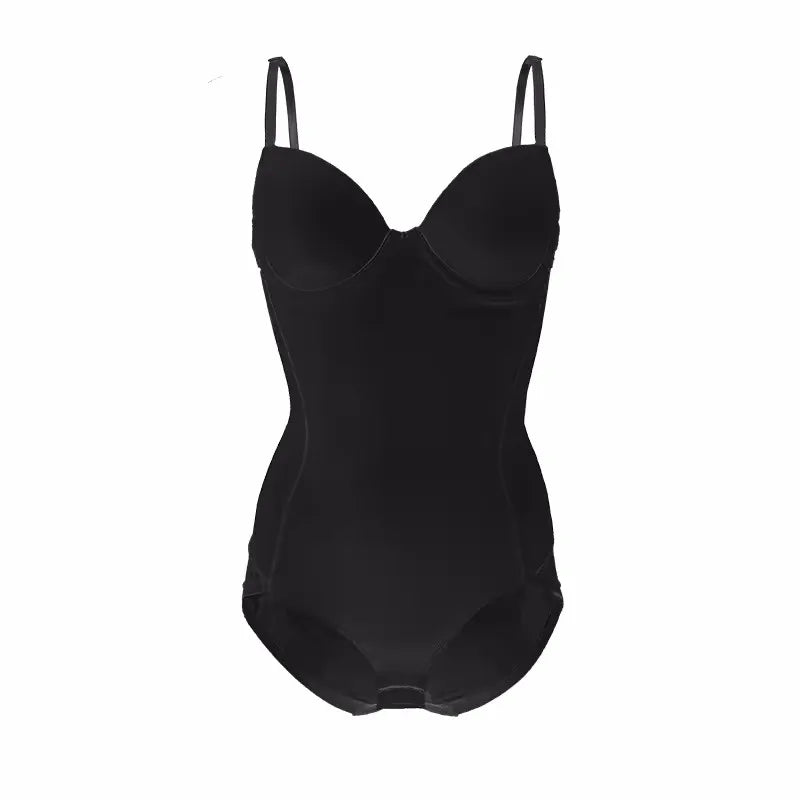 Women's Leopard Print Two Piece Black Bikini Set