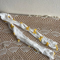 White Yellow Bow