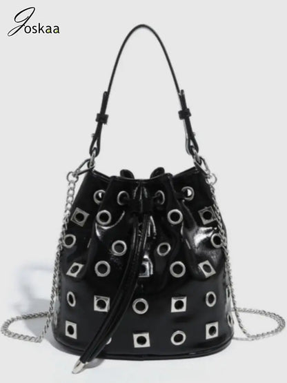 Wholesale Faux Leather Cutout Fashion Accessory – Back View