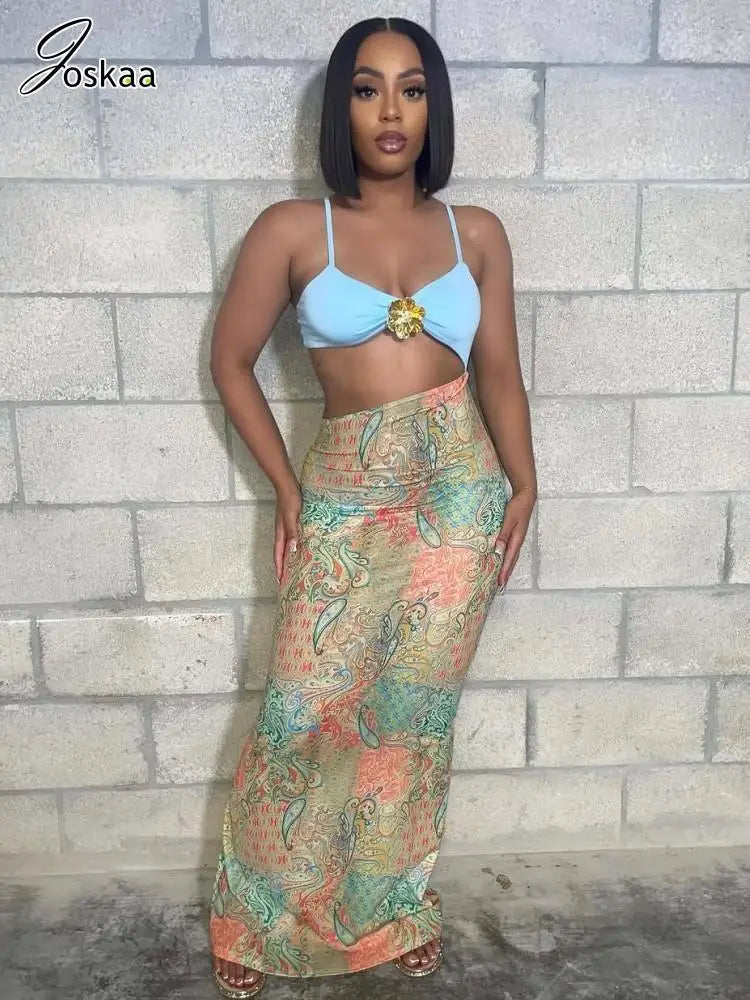 Women's Backless Cutout Bodycon Bikini Set – Women's Fashion Wholesale – Front View