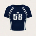 Blue White